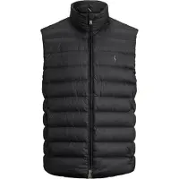 Ralph Lauren per uomo. 710B20425001 Gilet Colden pieghevole in piuma nero (L), Casual, Poliestere