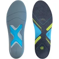 Bauerfeind Sports Run Performance Insoles Soletta (43, blu/grigio)