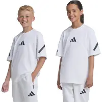 Adidas Kid's Z.N.E Tee T-shirt Bambini (164, bianco)