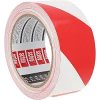 KAEM Nastro di segnalazione Hardex *912* 48mmx33m molto resistente, alta forza adesiva