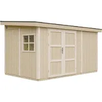 Timbela Casetta da giardino di 8,68 m² - H231x248x412 cm - Con pavimento e parete laterale - M939