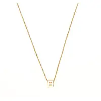 Luxenter Collana 'Alphabet B' oro