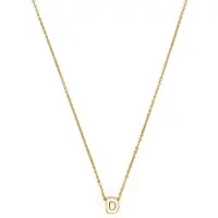 Luxenter Collana 'Alphabet D' oro