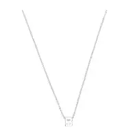 Luxenter Collana 'B' argento
