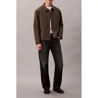 Calvin Klein Ls Cotton Overshirt Beluga Taglia: XXL | Giacche leggere Outlet | Uomo