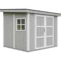 Timbela Casetta da giardino di 5,9 m² - H231x248x294 cm - M938-TUNDRA GREY