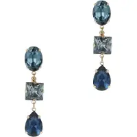 Otazu Blue Crystal Earrings Taglia: OS | Orecchini Outlet | Donna | Blu