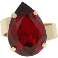 Otazu Classic Drop Ring Ruby Taglia: OS | Anelli Outlet | Donna