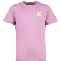 Stoic Kids Merino155 LaholmSt. Print T-Shirt Maglia merino Bambini (164, fuchsia)