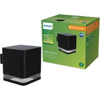 Philips Applique da esterno a LED Virona, nero, IP44