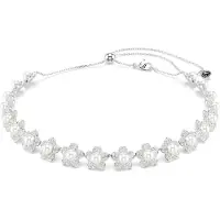 Swarovski Collana bianco / bianco perla