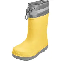 Playshoes Stivale di gomma giallo / grigio