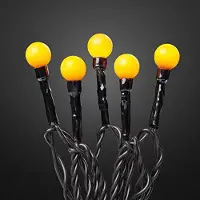 Hellum Ghirlanda luminosa a LED con palline gialle, 20 LED, decorazione per interni, illuminazione per feste e compleanni