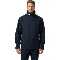 Helly Hansen per uomo. 34445 Giacca Navy Crew Sailing 2.0 (S), Casual, Sportivo, Multisport, Poliestere