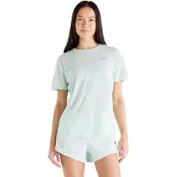 New Balance Women's Athletics S/S Maglia da corsa Donna (S, grigio)