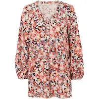 TATUUM Camicia da donna 'Somko' blu / giallo / albicocca / rosso