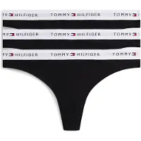 Tommy Hilfiger Underwear String 'Essential' grigio chiaro / rosso / nero / bianco