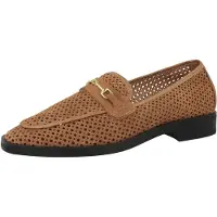 Steve madden Nafisa Flat Shoes Tan Suede Taglia: 40 | Mocassini Outlet | Donna