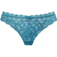 LASCANA String azzurro / bianco