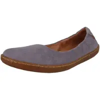 El naturalista per donna. 253003500005_0B0 N5300 Ballerine in pelle blu corallo grigio (39), Basso, Nessuno, Casual