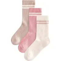Next Calzino beige scuro / eosina / offwhite