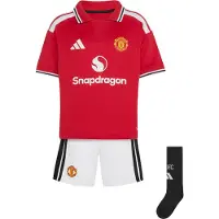 Adidas Set Junior A Maniche Corte Casa Manchester United 26/27