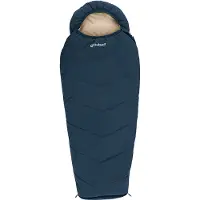 Outwell Convertible Junior Sacco a pelo bambini Bambini (140 x 63 cm / 170 x 63 cm (LxB, blu)