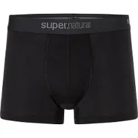 Super.natural Tundra 175 Boxer Mutande Uomo (56 - XXL, nero)
