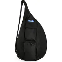KAVU Mini Rope Sling 4 Borsa a tracolla (4 l, nero)