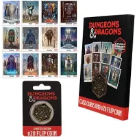 Fanattik Carte Classe E D20 Lancia Una Moneta Dungeons &amp; Dragons