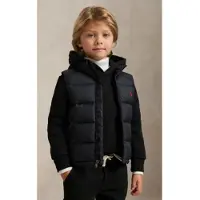 Ralph Lauren per ragazzo. 322969863001 Gilet imbottito Black Gorham (6años= 124/134cm), Nero, Casual, Poliestere, moda per bambini