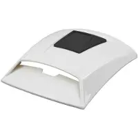 Schuberth Presa d'aria superiore C4 Bianco lucido / Slider Nero Taglia unica