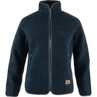 Fjällräven Women's Vardag Pile Fleece Giacca in pile Donna (M, blu)