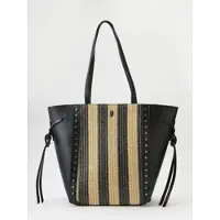 KOROSHI Shopper écru / nero