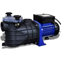 vidaXL Pompa per piscina Pompa di circolazione Pompa per piscina Pompa elettronica blu 500W