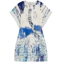 Desigual , Abito in maglia M. C. Lacroix, Donna, Cotone, Bianco, XL