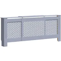 vidaXL Gabbia per cani in stile arredamento bianco 55x75x65 cm materiale a base di legno