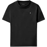 Calvin Klein Unisex Mini Badge Regular T-shirt Black Taglia: 12 | T-shirt Outlet | Unisex | Nero