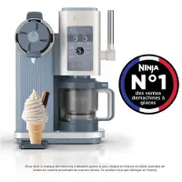 Ninja Gelatiera CREAMi Scoop & Swirl in Blu | NC702EU | di SharkNinja