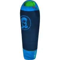 TROLLKIDS Kid's Fjell Dreamer Extendable Sacco a pelo bambini Bambini (160-190 x 68 x 45 cm - Body Length: 130-170 cm, blu)