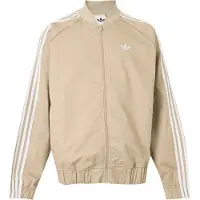 Adidas Giacca di mezza stagione 'SST Adicolor Classics' sabbia / bianco