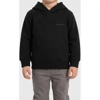 Calvin Klein Boys Relaxed Back Hoodie Black Taglia: 12 | Abbigliamento Sportivo Outlet | Unisex | Nero