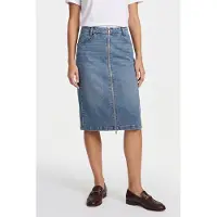 Calvin Klein Denim Zip Front Skirt Vintage Road Taglia: W32 | Minigonne Outlet | Donna