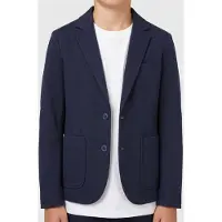 Tommy Hilfiger Boys Pique Regular Blazer Dark Night Navy Taglia: 3 | Giacche Outlet | Unisex | Nero