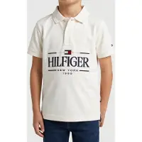 Tommy Hilfiger Boys Tommy Icons Polo Ancient White Taglia: 3 | Camicie Outlet | Unisex | Bianco