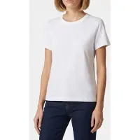 Calvin Klein Ss Supima Fine Interlock Tee Brilliant White Taglia: S | Maglie Sportivi Outlet | Donna | Bianco