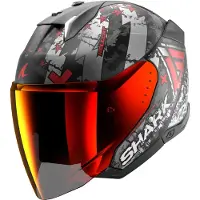 Shark Casco Jet Skwal I3 Jet Hellcat