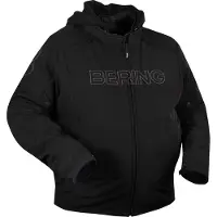 Bering Davis King Size giacca impermeabile in tessuto unisex nero, taglia 3XL