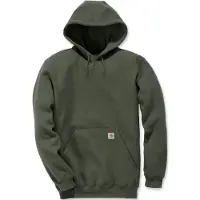 Carhartt Hooded Sweatshirt Felpa con cappuccio Uomo (M, grigio)