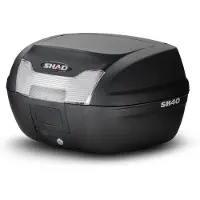 Shad BAULETTO SH40 40 LITRI NERO, 40 LITRI